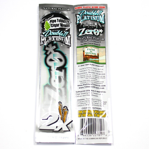 Custom Printed zip lock mylar smoking bag for cigar blunt wrap