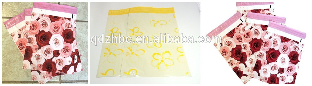 flower poly mailing dress chevron bags 10x13 ,