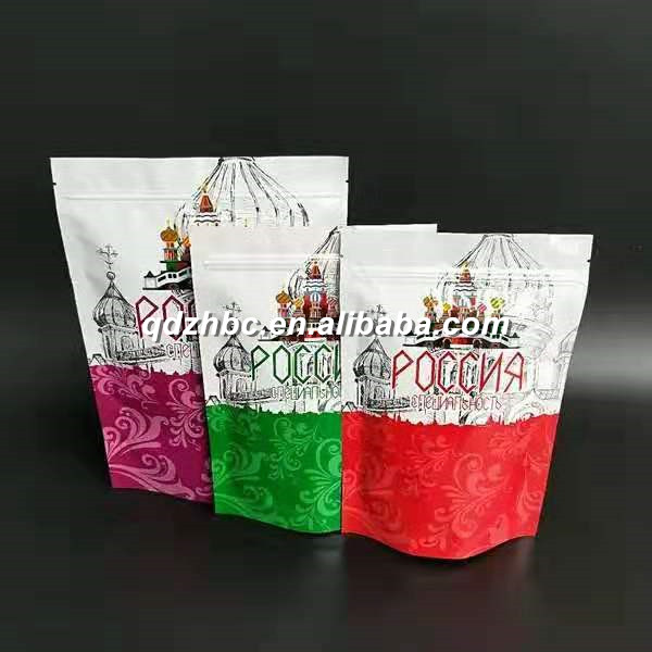 custom personalized Poly Mylar foil dried fruit sugar packaging Stand Up Pouch bags for Cereals/Granola